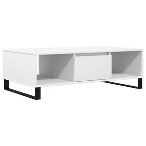 vidaXL sofabord 104x60x35 cm konstrueret tr&aelig; hvid
