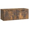 vidaXL V&aelig;gh&aelig;ngt TV-skab R&oslash;get eg 78,5 x 31 x 30 cm Konstrueret tr&aelig;