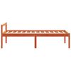 vidaXL seniorseng 75x190 cm massivt fyrretr&aelig; gyldenbrun