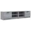 vidaXL tv-borde 2 stk. 80x35x36,5 cm konstrueret tr&aelig; gr&aring; sonoma-eg