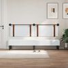 vidaXL H&aelig;ngende Hovedgavl V&aelig;gmonteret Hvid 210 x 55 x 5 cm Antik PU