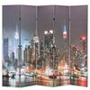 vidaXL foldbar rumdeler 200 x 170 cm New York by Night