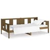 vidaXL daybed 90x190 cm massivt fyrretr&aelig; gyldenbrun
