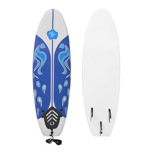 vidaXL surfbr&aelig;t bl&aring; 170 cm