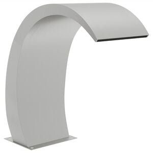 vidaXL font&aelig;ne til pool med LED'er 22x60x70 cm rustfrit st&aring;l 304
