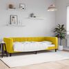 vidaXL daybed 80x200 cm velour gul