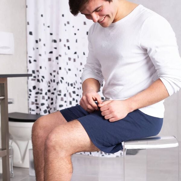 RIDDER badetaburet Trendy transparent