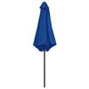 vidaXL haveparasol med aluminiumstang 270x246 cm azurbl&aring;