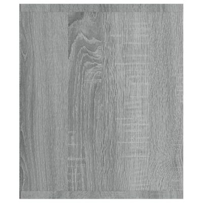 vidaXL bogreol/tv-bord 36x30x143 cm konstrueret træ grå sonoma-eg