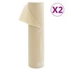 vidaXL plantebeskyttelse 2 ruller 70 g/m&sup2; 50x1,6 m