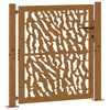 vidaXL havel&aring;ge 100x100 cm vejrbestandigt st&aring;lspordesign