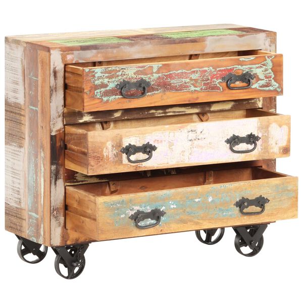 vidaXL sk&aelig;nk 80x30x70 cm massivt genbrugstr&aelig;