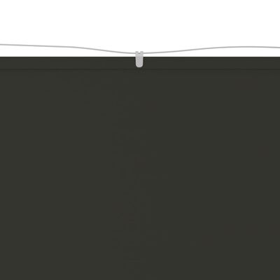 vidaXL lodret markise 100x270 cm oxfordstof antracitgrå