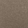 vidaXL sengegavl Taupe 90x5x118/128 cm Stof