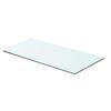vidaXL hylder 2 stk. glaspanel 60 x 25 cm klar