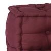 vidaXL Modulsofa 4 pcs Bordeaux Stof