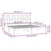 vidaXL sengeramme 200x200 cm massivt fyrretræ sort