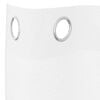 vidaXL Voile Gardin med gardiner 2 pcs Hvid 140 x 140 cm Polyester