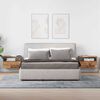 vidaXL v&aelig;gh&aelig;ngte sengeborde 2 stk. 45x26x28,5 cm antikt tr&aelig;look