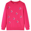 Sweatshirt til b&oslash;rn str. 128 pink