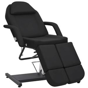 vidaXL behandlerbriks 180x62x78 cm kunstl&aelig;der sort
