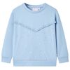 Sweatshirt til b&oslash;rn str. 92 bl&aring;