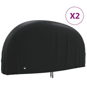 vidaXL cykelovertr&aelig;k 2 stk. 200x70x110 cm 190T oxfordstof