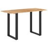 vidaXL spisebord 118x58x76 cm massivt akacietr&aelig;