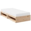 vidaXL daybed uden madras 100x200 cm massivt fyrretr&aelig;