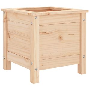 vidaXL plantekasse 40x40x39 cm massivt fyrretr&aelig;