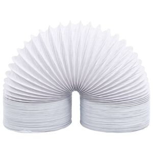 vidaXL udluftningsr&oslash;r 6 m 15 cm PVC