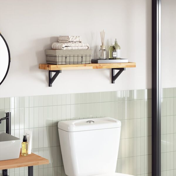 vidaXL bordplade 80x20x4 cm rektangul&aelig;r massivt akacietr&aelig;