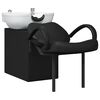 vidaXL Shampoo Stol Sort og Hvid 136 x 60 x 92 cm PVC
