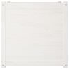 vidaXL plantekasse 70x70x70 cm massivt fyrretræ hvid