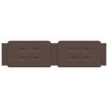 vidaXL gavlpude Zadar 200 cm kunstl&aelig;der brun