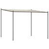 vidaXL pavillon 3x3 m 180 g/m&sup2; stof og st&aring;l hvid