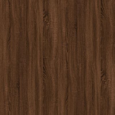 vidaXL sofabord 60x44,5x45 cm konstrueret træ brun egetræsfarve
