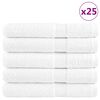 vidaXL Premium saunah&aring;ndkl&aelig;der SOLUND 50 stk. hvid 80x200 cm 600 gsm