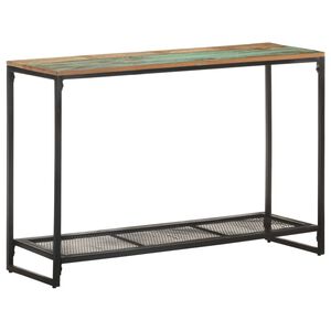 vidaXL konsolbord 110x35x75 cm massivt genbrugstr&aelig;