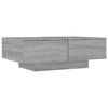vidaXL sofabord 90x60x31 cm konstrueret tr&aelig; gr&aring; sonoma-eg