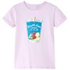 T-shirt til b&oslash;rn str. 92 lyser&oslash;d