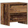 vidaXL Natskab Gammelt tr&aelig; 45 x 34 x 44,5 cm Konstrueret tr&aelig;