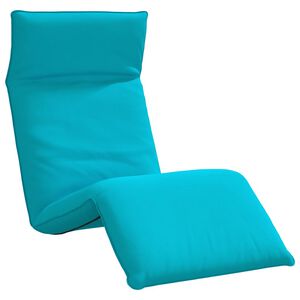 vidaXL foldbar liggestol 175x54x8,5 cm oxfordstof turkis