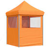 vidaXL Party Tent Orange 200 x 200 x 306 cm Oxford stof
