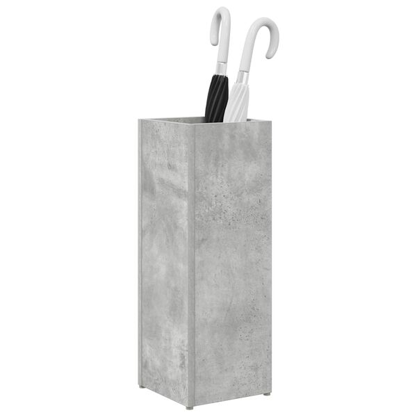 vidaXL Parasolfod Beton Gr&aring; 20 x 20 x 55,5 cm Konstrueret tr&aelig;