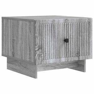 vidaXL Sofabord Gr&aring; sonoma-eg 49 x 50 x 40 cm Konstrueret tr&aelig;