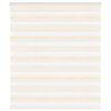 vidaXL zebragardin marmorbeige 125x150 cm stofbredde 120,9cm polyester