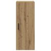 vidaXL vægskab 34,5x34x90 cm konstrueret træ egetræsfarve