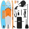vidaXL SUP board med s&aelig;de 2-i-1 TRITON 366 x 81 x 15 cm Bl&aring;
