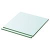vidaXL hylder 2 stk. glaspanel 30 x 25 cm klar